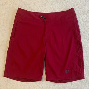 Pearl Izumi Lightweight Breathable Beet Red Cycling Shorts Size 4